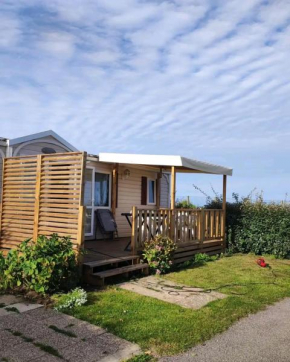 Mobil home 2 chambres vue direct sur mer